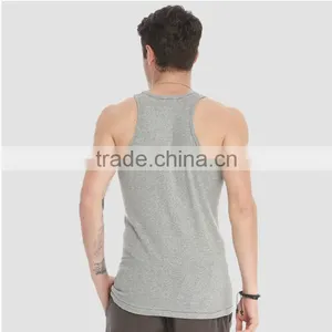 Fashion Cheap 100% Cotton Men Sleeveless Knitwear Camisole thumbnail-2