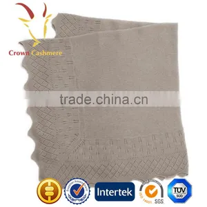Safty New Born Knitted Baby Blanket China thumbnail-1