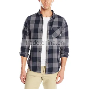 2016 New Winter Fashion Long Sleeve Flannel Shirt thumbnail-3