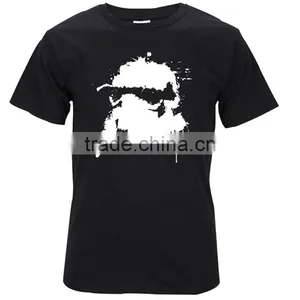New Fashion Design Wholesale Cotton Plain Mens Printing t Shirts Short Sleeve Blamk T Shirt Men thumbnail-2