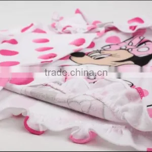 Baby Girl Mickey Mouse Printing Two-piece License Pajamas thumbnail-3