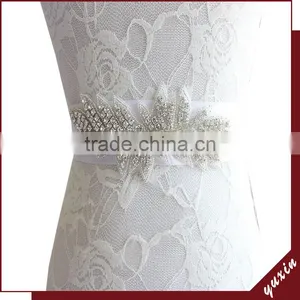 YXBB69 Wedding Belt Bridal Belts With Diamond Sashes Bridal Belts Bead Sash thumbnail-1