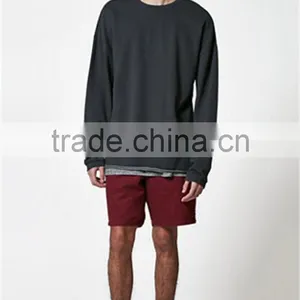Guangdong Produce Fahion Design Loose T-shirt Pullover Sweatshirt thumbnail-2