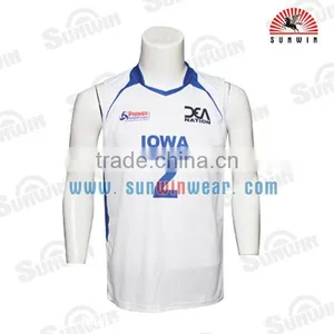 Mens Sublimation Design Your Own Volleyball Jersey thumbnail-3