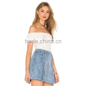 Design Your Own Lace Up Casual Blouse in Different Types thumbnail-2