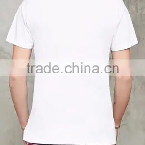 2017 Guangzhou Shandao OEM Summer 180g 60% Cotton 40% Polyester O-Neck Short Sleeve Slim Fit Men's T Shirts thumbnail-2