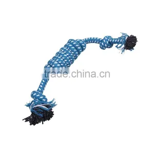 Cotton Pet Products Chew Molar Knot Toy Durable Blue thumbnail-2