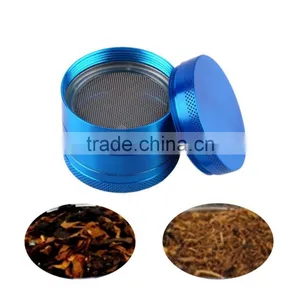 4 Parts 40mm 1.968'' CHROMIUM" Zinc Alloy Metal Herb Grinder Crusher Tobacco Spice Crusher Smoking Grinder Sets Hot Search thumbnail-1