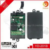 YD201B Universal Wireless RF Frequency Adjustable Remote Control Switch thumbnail-1