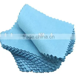Supply Silver Jewelry Cleaning Gold Cleaner Polishing Cloth 80x80mm Cheapest Double Sides Cotton Flannels Fabric thumbnail-1