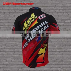 Cudtom Motorcycle Racing Crew Shirts Suits thumbnail-2