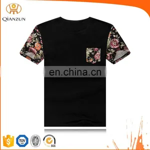 Custom t Shirt Printing With Flower Sleeve thumbnail-1