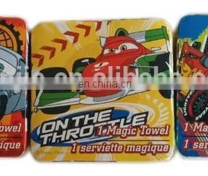 BEST SALE Wholesale Cheap 100% Cotton Towels Magic Compressed Towel Printing Cotton Face Towel for Gift thumbnail-6