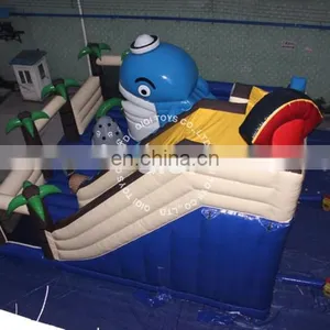 Funny Games Shark Inflatable Playground Inflatable Castle thumbnail-5