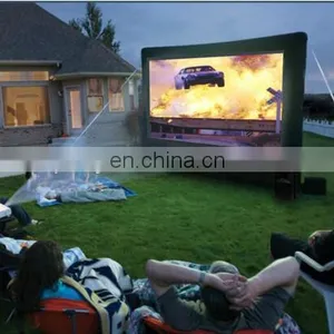 HI Portable Inflatable Movie Screen for Outdoor Advertising, Outdoor Cinema,cheap Inflatable Movie Screen for Sale thumbnail-3