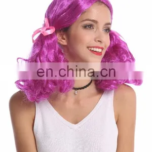 Lolita Purple Pigtail Party Cute Wigs P-W208 thumbnail-6
