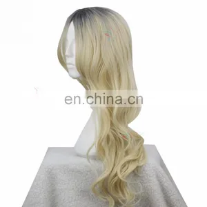 Styler Brand Wholesale Cheap Long Blonde Cosplay Wig thumbnail-3