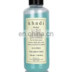 Khadi Natural Aloevera Face Wash With Scrub (SLS & Paraben Free) thumbnail-1