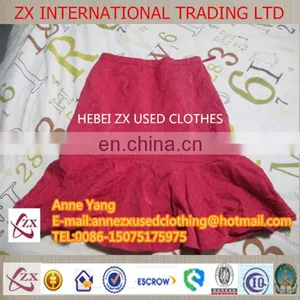 Used Clothing Mixed in Bales African Silk Skirt Used Clothing Singapore thumbnail-3