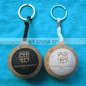 Decorated Custom Cork Floating Keychain thumbnail-3