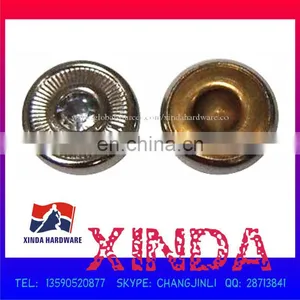 10mm Shinny Rhinestone Metal Rivets for Clothes, Trousers, Bags and More, OEM/ODM Services Provided thumbnail-1