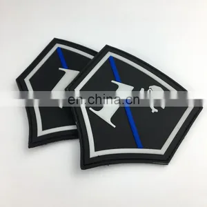 Custom Logo Soft Silicone Rubber PVC Patch thumbnail-4
