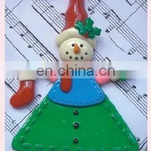 Fashional Style Cheap Polymer Clay Christmas Snowman thumbnail-5