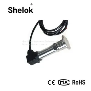 Food Grade Flush Membrane Diaphragm Pressure Transmitter thumbnail-3