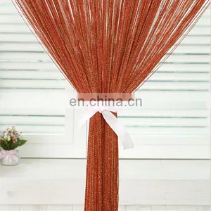 Modern Metallic Fringe String Curtain thumbnail-4