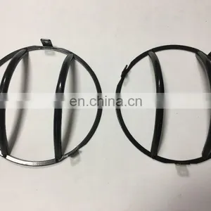 T089 Black Steel Headlight Guard Cover For Jeep Wrangler TJ 1997-2006 thumbnail-6