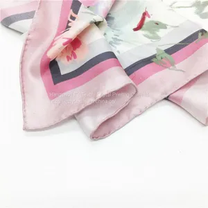 Best Price High Quality Digital Print Custom Fringe Silk Scarf thumbnail-5