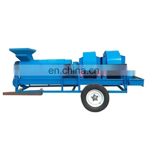 Pine Nut Threshing Machine Sunflower Seed Sheller Machine Pine Cone Sheller and Dust Removing Machine thumbnail-6