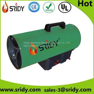 10kW/34,000BTU Gas Space Heater Heavy Duty Industrial LPG Propane Gas Electric Assisted Fan Heater for Workshop Warehouse Garage Shed Farm thumbnail-2