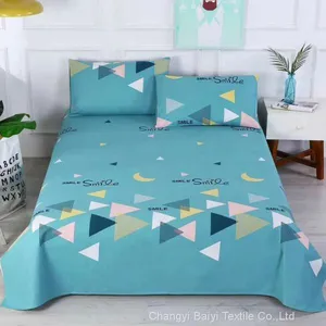 100% Polyester Pigment Printed Flower Design Baiyi Textile Fabric for Bedding thumbnail-3