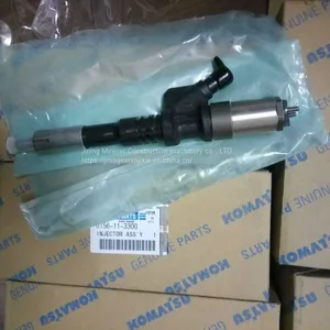 PC400-7 Injector Assy 6156-11-3300 6D125 Engine Injector Assembly thumbnail-1