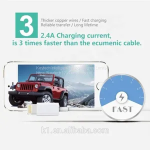 KAL002 Original for IPhone USB Cable Charging Data Sync Line With 2A Fast Charging Function thumbnail-5