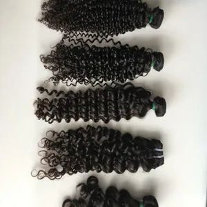 KHH Brazilian Raw Virgin Hair Vendors Free Sample Bundles With Closure 100% Unprocessed Human Hair Extensions Cuticle Aligned Hair thumbnail-4