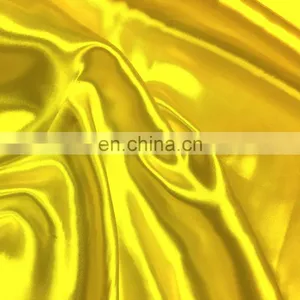 Wholesale High Quality 92% Polyester 8% Elastic Stretch Shiny Satin Polyester Spandex Fabric for Dress thumbnail-1