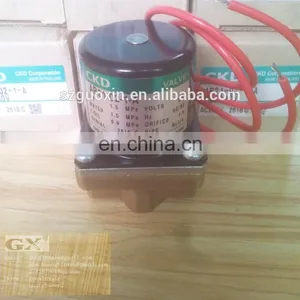 Japan Original CKD Pneumatic Solenoid Valve AB21-02-1-A-AC200V thumbnail-1