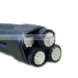 0.6/1kv Overhead Aluminum Alloy Overhead Line Insulated 4 Core 185 ABC Cable thumbnail-3