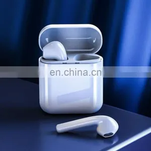 2020 Top Sell I12 Macaroon Fashion Design Cheap Price in Ear Warter Proof Anti-noise Bluetooth 5.0 Wireless Earphone thumbnail-5