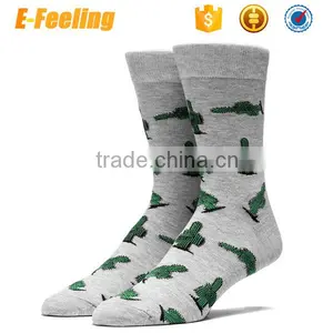 Fashion Cotton Jacquared Logo Socks Wholesale thumbnail-3