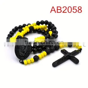 High Collar Beaded Necklaces thumbnail-1