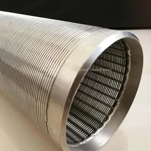 Stainless Steel Wire Wrapped Welded Screen Pipe thumbnail-1