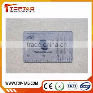 Standard Transparent Business Pvc Card With Embosed Number / Picture / Logo thumbnail-2