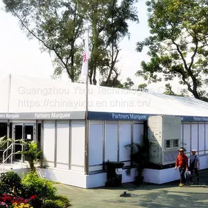 Aluminum Party Tent With Glass Walls,glass Wall Wedding Event Tent for Outdoor Area thumbnail-3