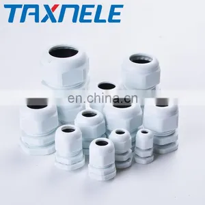 M25 M27 M30 M32 M36 M40 Plastic Nylon Waterproof Cable Glands Joints IP68 Plastic Cable Fixed Head, Cable Connector thumbnail-3