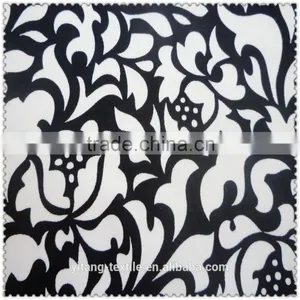 One Color Printed Spandex Cotton Fabric thumbnail-3