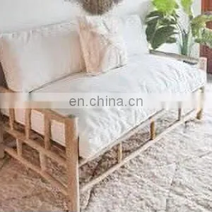 Premium Quality Cheapest Price Luxury New Bamboo Sofa Vietnamese Style Various Size Handmade From Manufacturers thumbnail-3