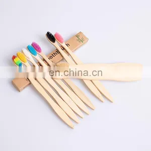 Organic Decomposable Bamboo Toothbrush Household Soft Bamboo Toothbrush thumbnail-5